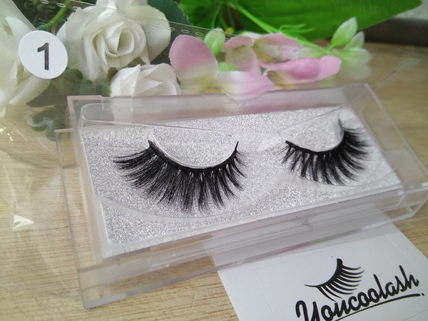 New Arrival 3D Mink Eyelashes with Customized boxes Fake EyeLashes Black Full Strip Lashes Mink 3D Lashes 50pairs