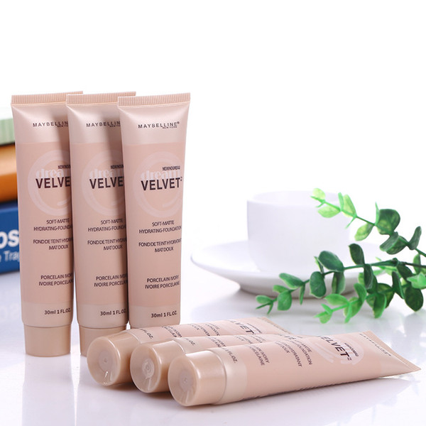 Brighten Concealer Foundation MBL Dream Velvet Oil Free Moisturizing BB Cream Natural Smooth Hydratant Sun Block 6 colors 30ml