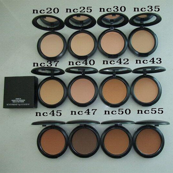 HOT Makeup Studio Fix Face Powder Plus Foundation 12 Color Waterproof Foundation 15G Free Shipping