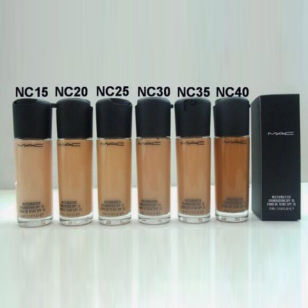 NC Foundation SPF 15 Foundation Liquid 35ML Faced Concealer Highlighter Makeup Foundation HIGH QUALITY DHL Free