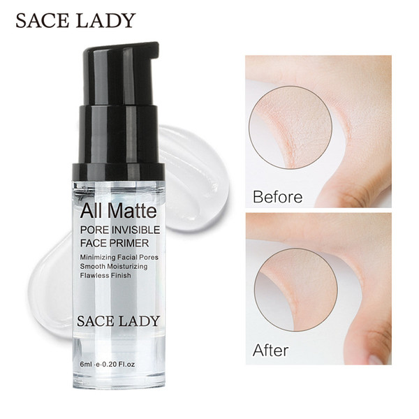 Sace Lady 6 ml Invisible Powder Concrete with Base Wire Lubrication and Small Hole Isolation before Small Sample Makeup Pore invisible Gel