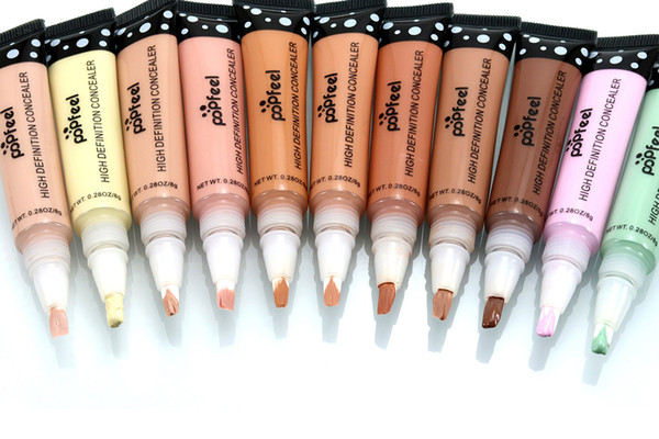 POPFEEL 1pcs Perfect Cover Face Concealer Cream Contour Makeup Liquid Concealer Makeup 11 colors Foundation Cream