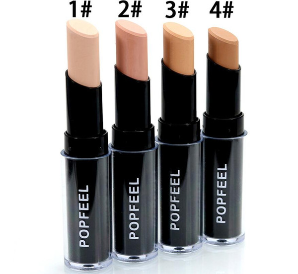 Popfeel 4 Color Brand Concealer Contouring Makeup Waterproof Oil-control Natural Brighten Face Contour Concealer Stick Make Up