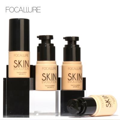 FOCALLURE Face Makeup Base Face Liquid Foundation BB Cream Concealer Foundation Primer Easy to Wear Soft Carrying