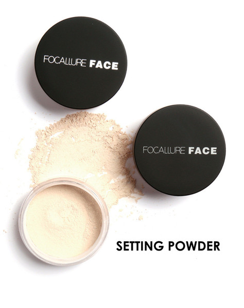 FOCALLURE 3 Colors Profession Makeup Powder Whitening Long Lasting Concealer Face Makeup Waterproof Brand Loose Powder