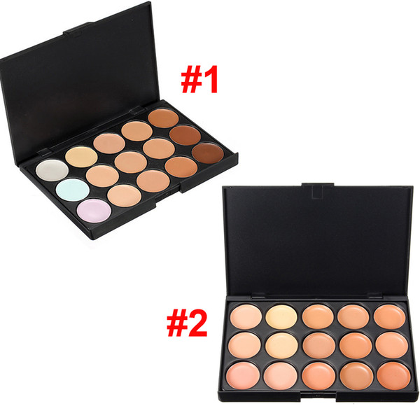 Best Qquality 15 Color Contour Face Cream Makeup Party Concealer Palette Camouflage Cosmetic tool