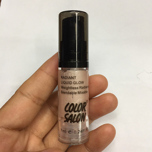 Color Salon Illuminator Makeup Highlighter Cream Face and Body Shimmer Make Up Liquid Glitter Glow Cosmetic