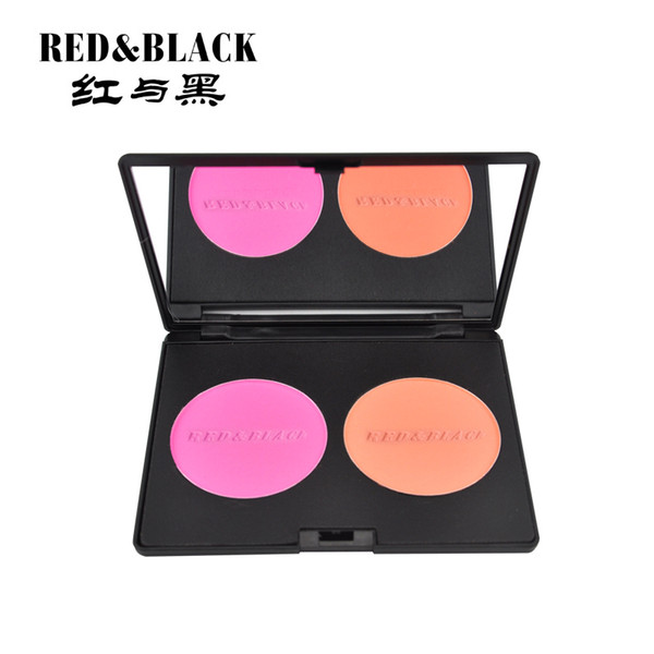 Red&Black Makeup Cheek Blush Powder blusher different color Powder pressed Foundation Face Makeup Blusher Charming blush