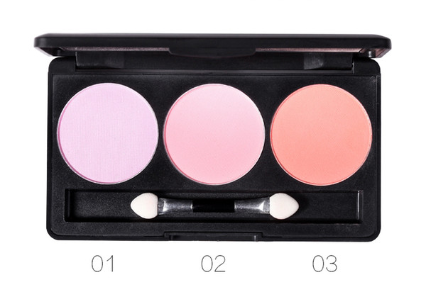 Quality 2 color Baked Blush Makeup Cosmetic Natural Baked Blusher Powder Palette Charming Cheek Color Face Make Up 16g*2