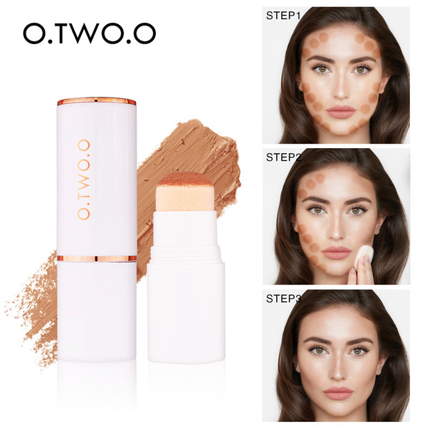 O.TWO.O Air Cushion Concealer Stick Full Cover Contour Face Makeup Moisturizer Matte Effect Hide Blemish Bronzer Stick 2019 New