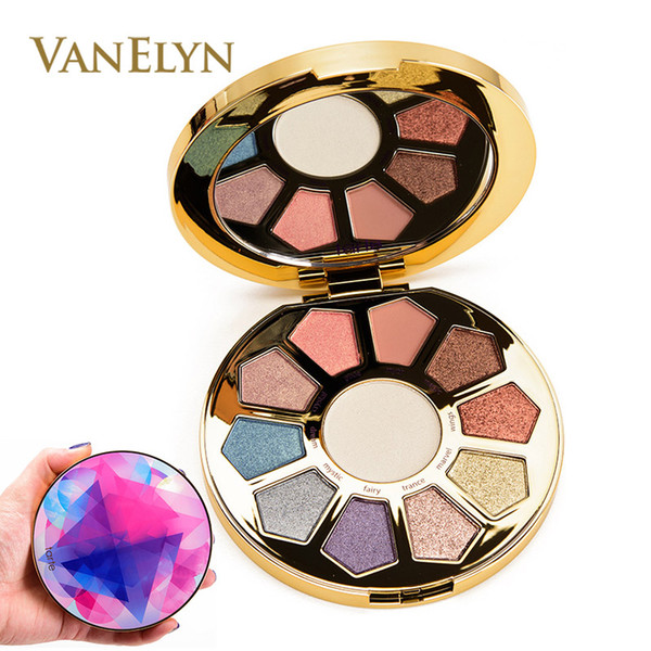 2017 Newest Highlighter & Eyeshadow Make Believe In Yourself High Performance 4.1g 11 Shades Eye & Cheek Palette Free Shipping Cosmetics