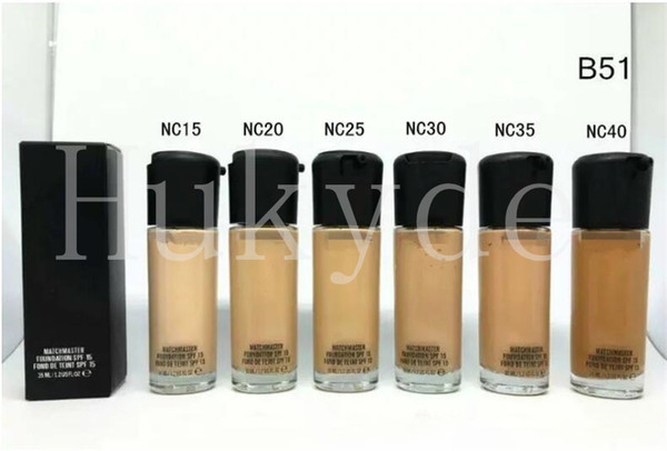 STUDIO FIX FLUID B51 SPF 15 Foundation Liquid 35ML High Quality Faced Concealer Highlighter Makeup Free Shipping