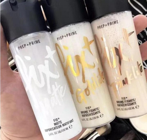 Dropshipping Top Correct Plastic bottle M FIX Prep + Prime Fix Goldlite Pinklite Matte Setting Spray Longlasting Makeup Set Primer