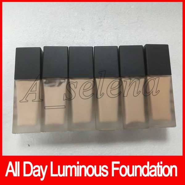 2018 New Makeup All Day Luminous Weightless Foundation Cosmetics 1FI. Oz. 30mL 6 Colors Makeup Base Face Concealer free shipping