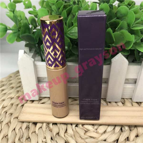 Shape Tape contour Concealer 5 colors Medium Light Fair Light medium Light sand 10ml liquid foundation 100% real photo high quality ePacket