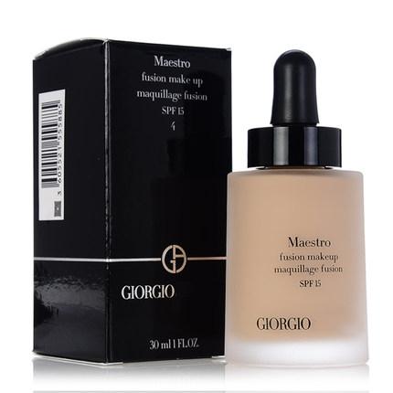 Brand GIORGIO Liquid Foundation Maestro fusion makeup maquillage fusion $PF15 30ml 3 color 02/03/04 DHL Free Shipping