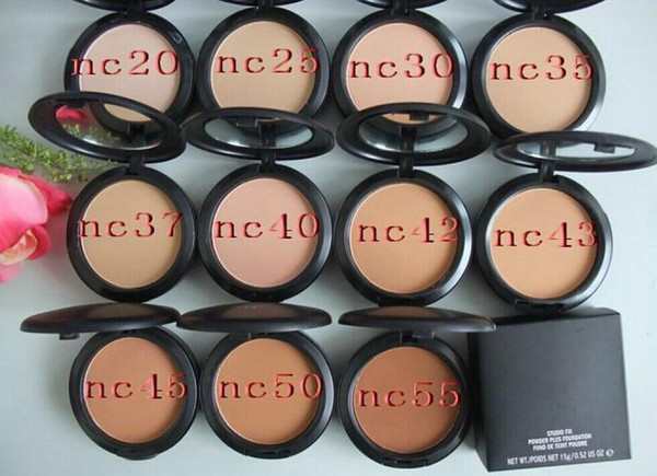 Free Shipping NEW Brand MAKEUP Studio fix powder plus foundation 15g ( 2 pcs/lot)