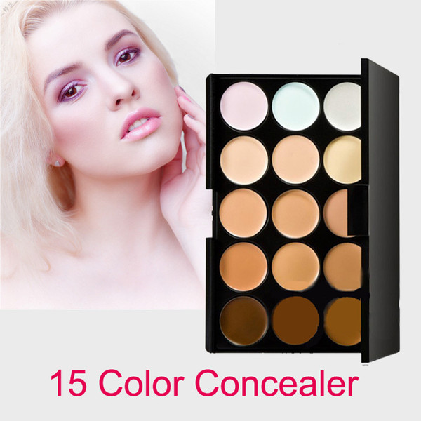 Free shipping Professional maquiagem 15 Color Concealers Makeup Cream Care Camouflage paletas contour palette Cosmetic High Quality