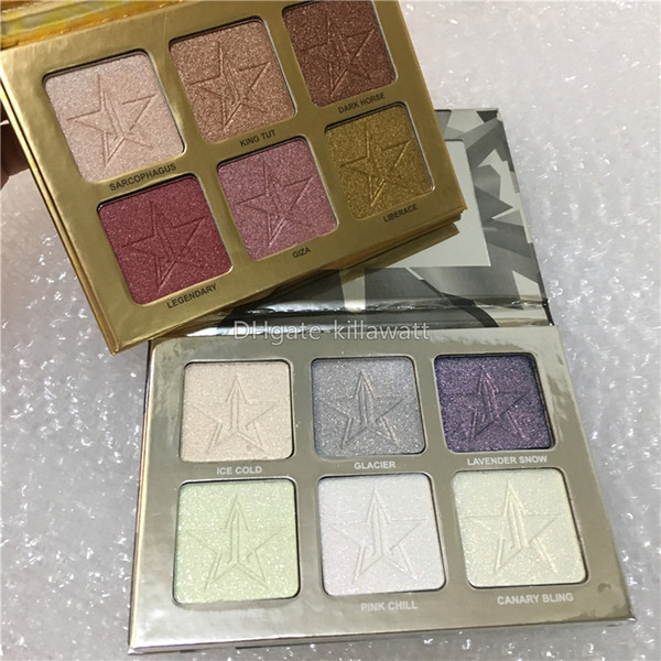 New Arrival Hot Makeup 2 styles Freestyle Highlighter Bronzer Palette Face Powder Contour palette face powder in stock