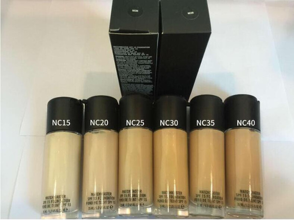 Hot Brand New Makeup Foundation STUDIO FIX FLUID 15 Foundation Liquid 30ML Face Highlighters concealer + gift