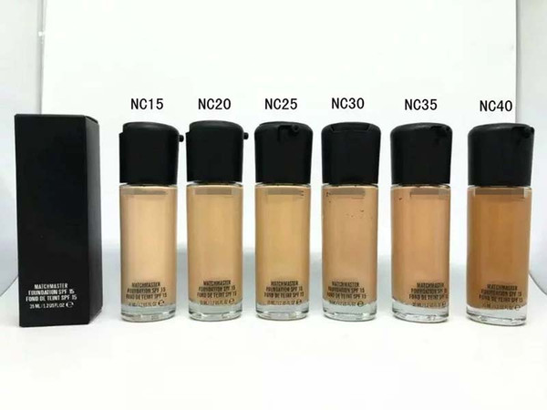 HOT Makeup Face Mineralize Moisture Matchmaster Foundation professional Liquid Spf35 35ML free DHL shipping