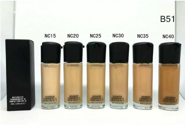 HOT Makeup STUDIO FIX FLUID B51 Foundation Liquid 35ML High quality+ gift Faced Concealer highlighter makeup