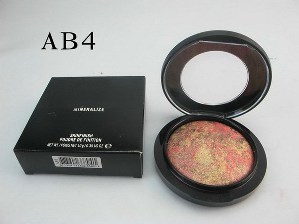 1pcs/lot New makeup Mineralize Skinfinish pouder de fintion Natural 10 colors cheeky bronze Face Powder 10g!!