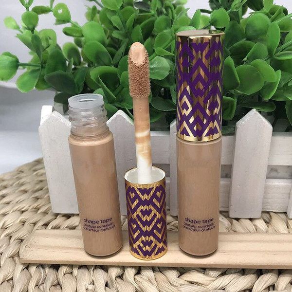 24 hour delivery Top qualtiy Shape Tape contour Concealer 5 colors Fair Light Light medium Medium Light sand 10ml liquid foundation