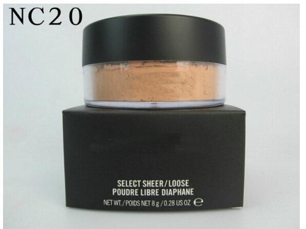 Free Shipping ! 2017 Hot brand new makeup SELECT SHEER / LOOSE POUDRE LOOSE POWDER 8G (1pcs/lot)