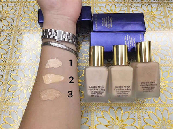 Famous Makeup Double Wear Foundation Liquid 30ML liquid foundation 30ML high quality good price free shipping
