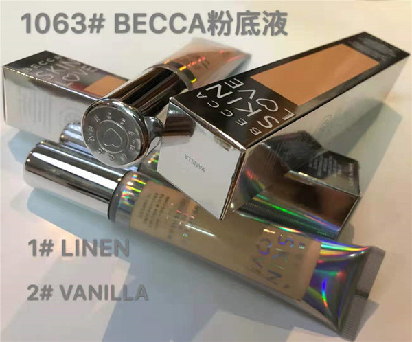 Becca Skin Love Weightless Blur Foundation INFUSED WITH GLOW NECTAR BRIGHTENING COMPLEX 2 colors linen and vanilla