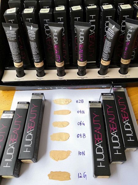 2018 Ready to ship 6 colors Concealer Foundation Make Up Cover Primer Concealer Base Professional Face Makeup Contour Palette Makeup Base