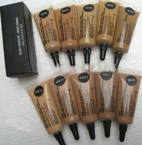 FREE SHIPPING 10 PCS MAKEUP Newest Lowest Newest liquid Foundation 10 ML