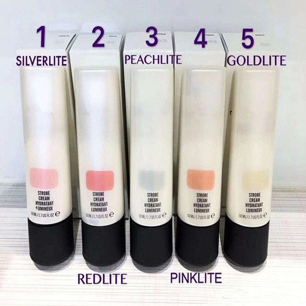 New Brand Makeup Concealer 5 colors Strobe Cream 50ml Concealer Foundation Highlighter Liquid Makeup DHL shipping