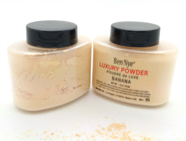 hot Ben Nye Luxury Powder 42g New Natural Face Loose Powder Waterproof Nutritious Banana Brighten Long-lasting