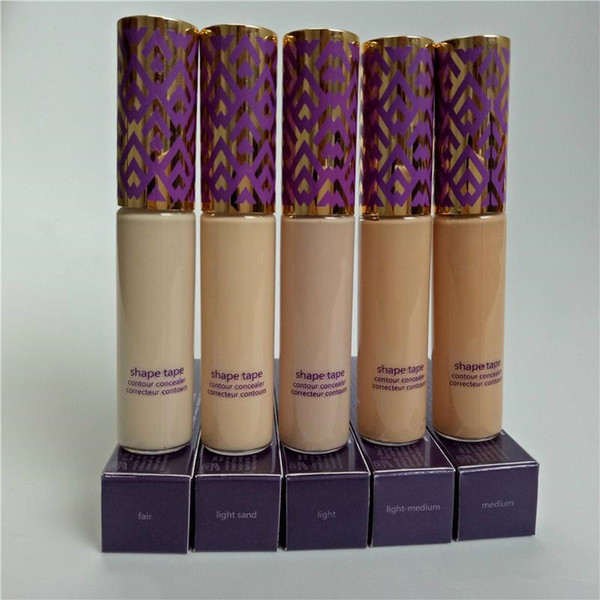 Shape Tape Concealer contour 5 colors 10ml Concealer Best and Good Quality Style DHL free shipping