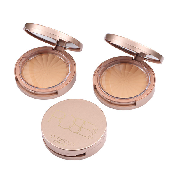 O.TWO.O 8Colors Make Up Face Powder Brightening Long-lasting Waterproof Brighten Face Pressed Powder Palette Contour