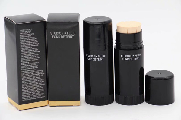 Promotion! NEW makeup Studio Fix Fluid Fond DE Teint Concealer Foundation stick 6 Color DHL free Shipping+gift