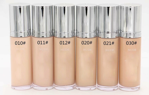 Promotion! Hot new Professional Makeup newest long-wear even finish nude foundation Liquid 40 ml 4 colors free shipping+gift