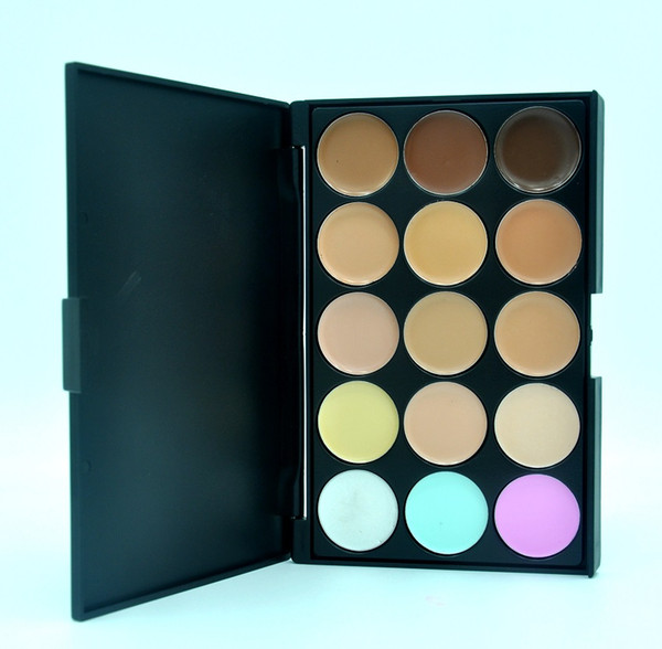 HOT Makeup Face Concealer Professional 15 color Concealer plate+FREE GIFT