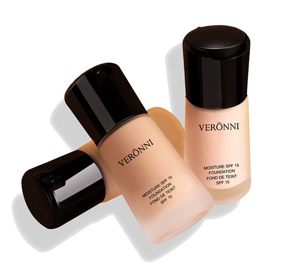 Best selling new VERONNI flawless moisturizing liquid foundation Concealer moisturizing facial makeup nude makeup foundation 30ml