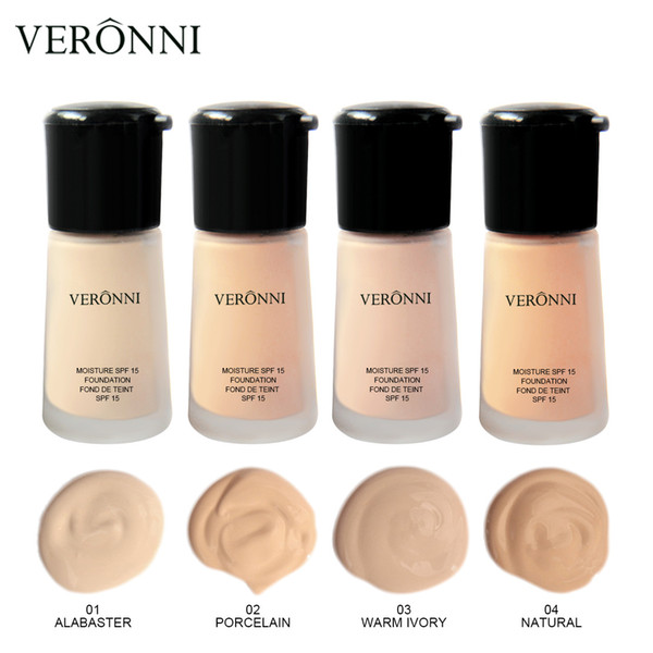 The new VERONNI flawless moisturizing liquid foundation Concealer moisturizing and repairing nude makeup foundation net red beauty