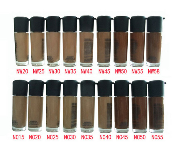 Factory Direct --DHL Free Shipping New Makeup Face Foundation NW/NC Colors Series Matchmaster Foundation Liquid SPF15!35ml