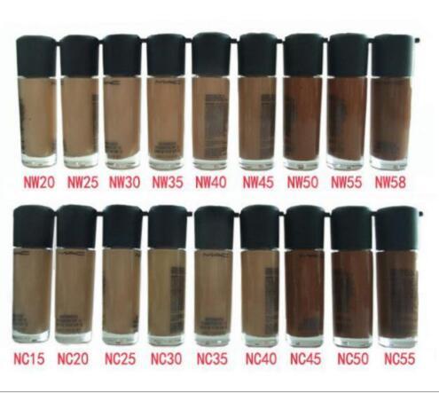 FREE SHIPPING NEW top quality m brand NC NW MATCHMASTER liquid foundation SPF15 35ML 1PCS