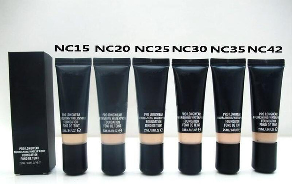 2017 new makeup new M brand PRO LONGWEAR nourishing waterproof foundation FOND DE TEINT 1PCS FREE SHIPPING