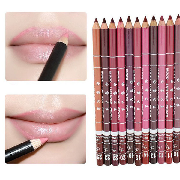 Lip Pencils Women Lipliners Women's Professional Makeup Lipliner Pencils Waterproof Lip Liner Pencil Set Hot Sale