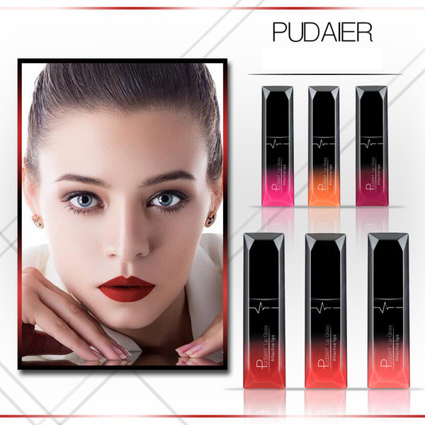 HOT Makeup PUDAIER Matte Liquid Lipsticks LIpgloss 21 Colors Professional Moisturizer Lip Gloss 7.5ml Free Shipping