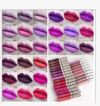 Free Shipping DHL High Quality Factory Direct 42 Color Metallic Super Matte Lip Gloss