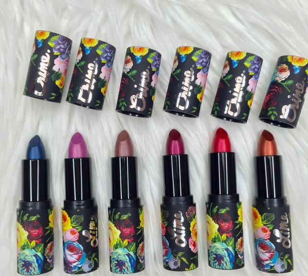 Cheap Hot Selling Unicorn Pearl Punk Metal Color Lipstick Lipstick Persistent Nondiscolouring 7 Color