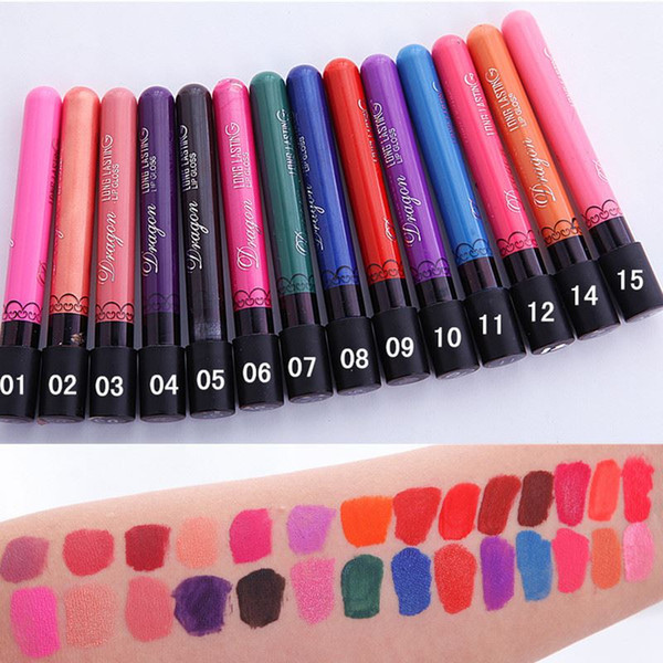 waterproof Green matte black velvet lipstick lip gloss lasting does not fade stick no Cup heroine Mrs dangerous ruby woo Lips